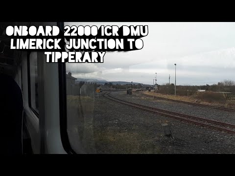 A Ride On Irish Rail 22000 Class Diesel Multiple Unit (ICR) from Limerick Junction to Waterford..