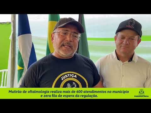 Mutirão de oftalmologia realizado em Paranatinga