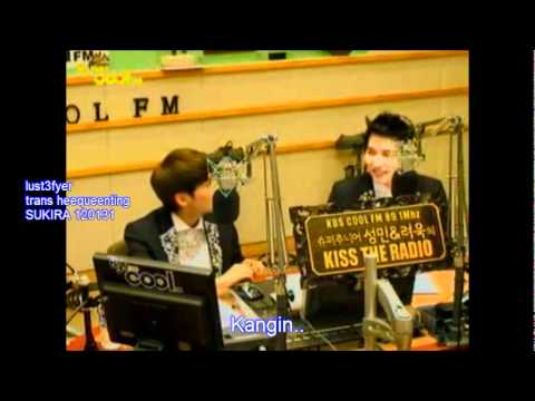 [ENG] 120131 Heechul and Eunhyuk still awkward?