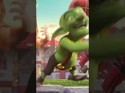 Can Goblins swim, though? #clashroyale  #animation  #gaming