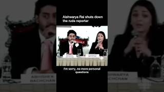 Download lagu How politely Aishwarya Rai shut down this rude reporter! mp3 Download lagu How politely Aishwarya Rai shut down this rude reporter! mp3