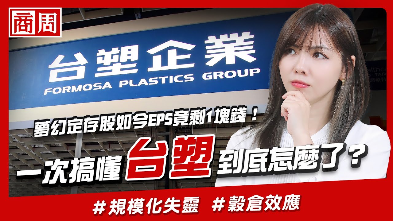 本業虧損、股價破底，台塑到底發生什麼事？曾經的夢幻定存股還能上車嗎？ #台塑四寶 #石化業 #台股 【懂商業看商周】Ep.52