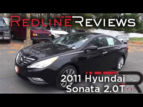 2011 Hyundai Sonata 2.0T Review, Walkaround, Exhaust, Test Drive