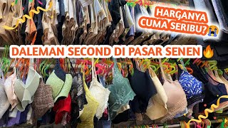 Download lagu DALEMAN SECOND DI PASAR SENEN | AMAN DIBELI GA YA?? mp3