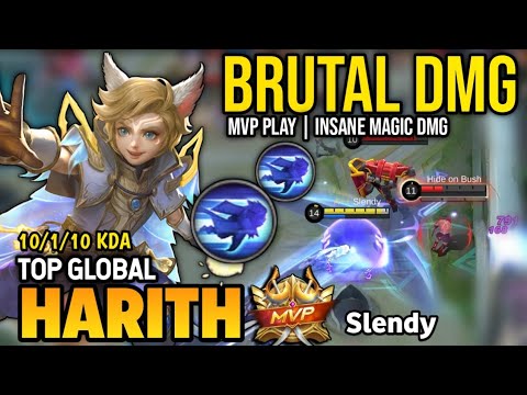 HARITH BEST BUILD 2022 | TOP GLOBAL HARITH GAMEPLAY | MOBILE LEGENDS