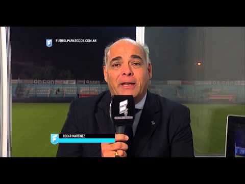 El análisis de Oscar Martínez. Temperley 0 - San Martín 1. Fecha 11. Primera División 2015. FPT.