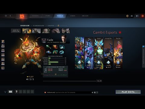 dota2sup Fade Shadow Shaman - Aster vs Gambit - Starladder minor
