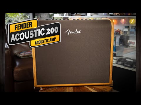 Fender Acoustic 200 amplifier - VGW