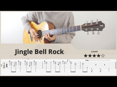【TAB】Jingle Bell Rock - FingerStyle Guitar ソロギター【タブ】