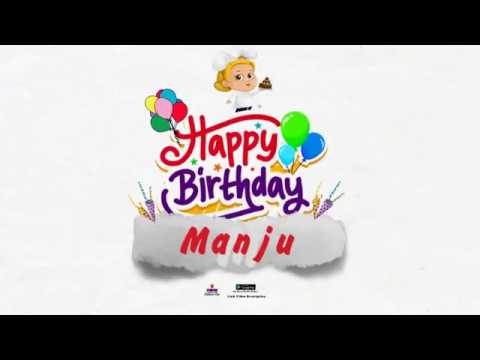 Happy Birthday Manju