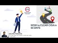 How To Clear CISA In 90 Days Sachin Hissaria