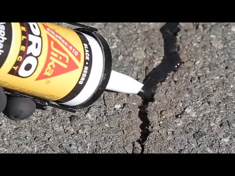 Sikaflex Asphalt Sealant Application Informational Video