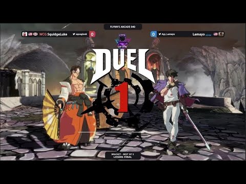 Flynn's Arcade 040 Losers Finals - Lamayo (Anji Mito) Vs. SquidgeLuke (Ky) Guilty Gear Strive