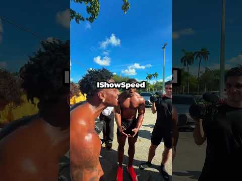 Màn So Tài Giữa IShowSpeed Và Ashton Hall Gây Bất Ngờ #shorts