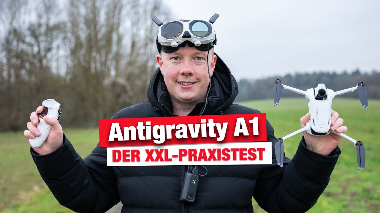 Antigravity A1 Drohne - der erste Flug im XXL- Format // Teil 2