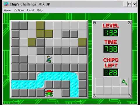 Chips Challenge - 46 pt I - Being puzzled is all my life