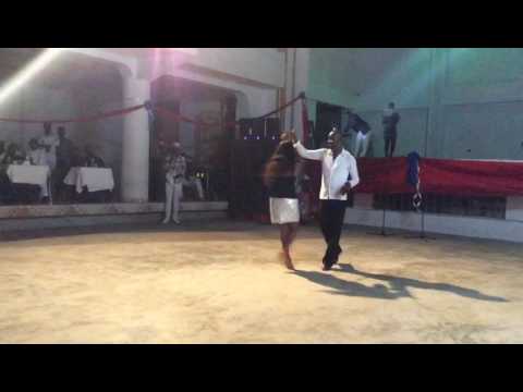 Anouze and junior Haiti dance trip 2017 Bachata