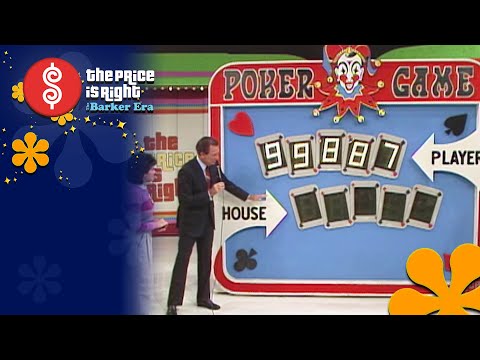 Contestant Continues Her Winning Streak While Playing Poker Game - The Price Is Right 1984