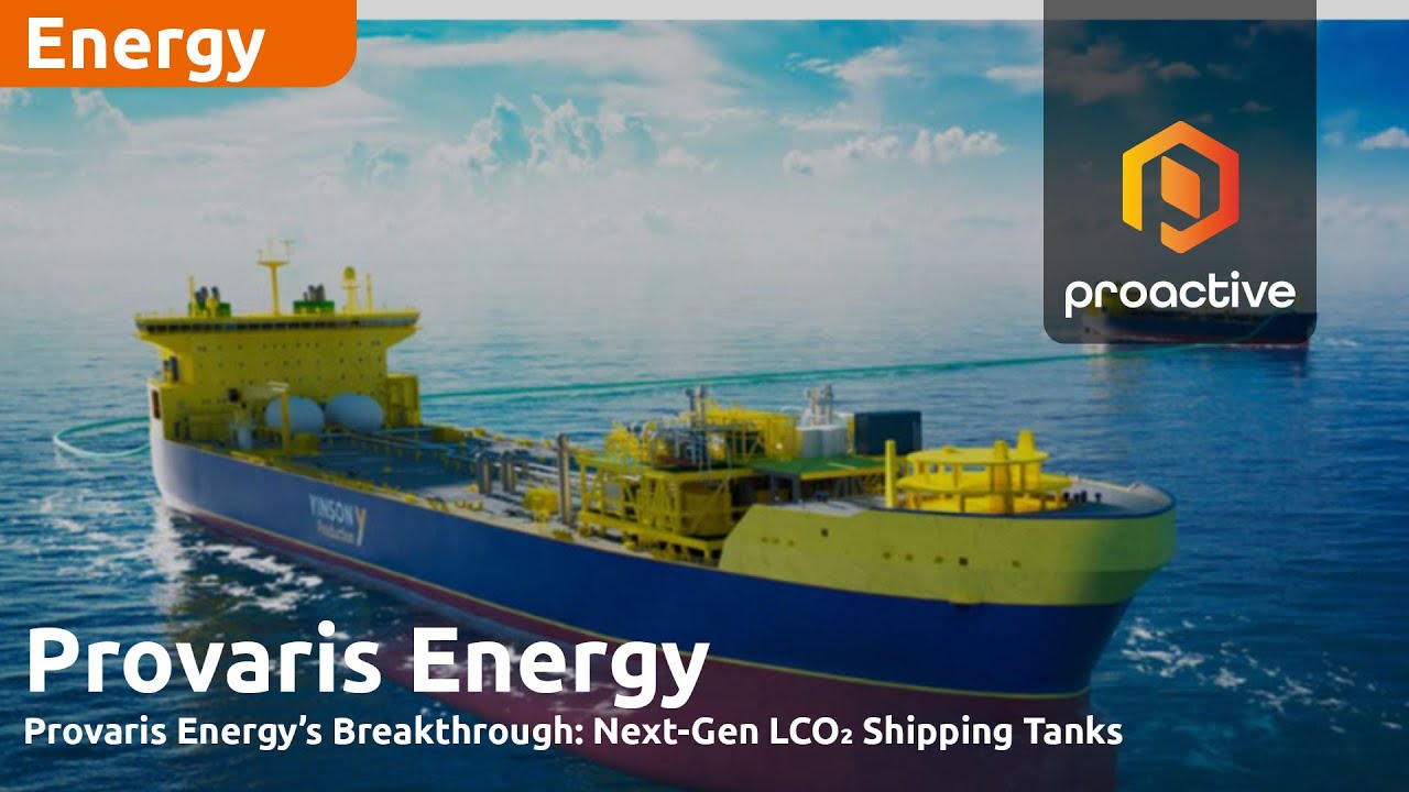 Provaris Energy targets 2026 commercialisation of LCO₂ Tank