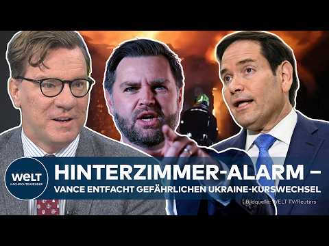 PUTIN LACHT: Brisante Bruchlinie in Trump-Regierung ‒ Vance und Rubio streiten über Ukraine-Plan