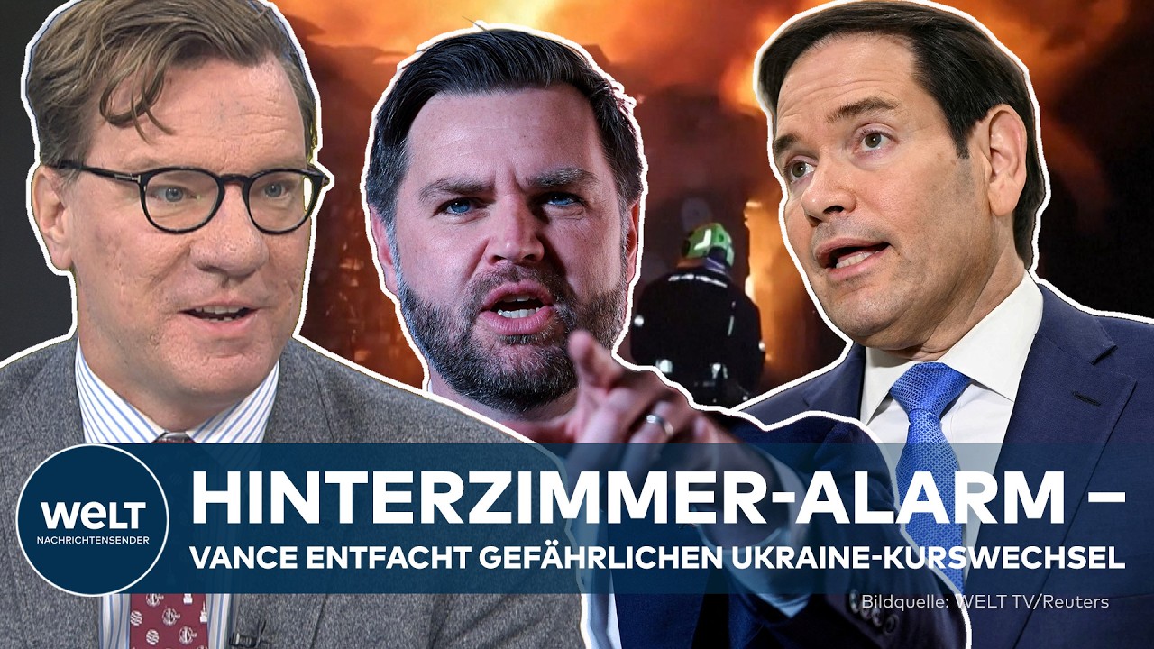 PUTIN LACHT: Brisante Bruchlinie in Trump-Regierung ‒ Vance und Rubio streiten über Ukraine-Plan