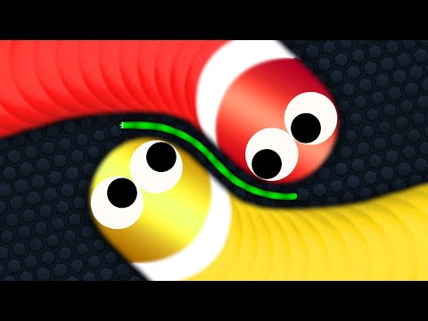 Slither.io Pro Tiny Snake vs Giant Noob Snakes - Epic Slitherio Gameplay