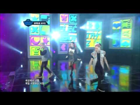 [HD720p] 12.01.12 Electroboyz ft. Yejin  - Ma Boy 2 @ M!Countdown
