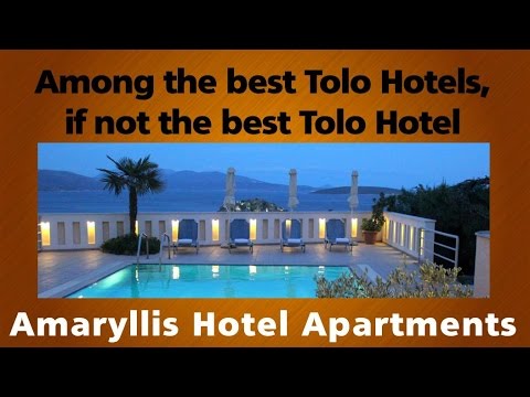 Among the best Tolo Hotels, if not the best Tolo Hotel  - Amaryllis Hotel Apartments