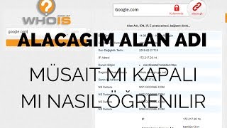 DOMAİN VEYA HOSTİNG HANGİ SİTEYE AİT ÖĞRENME ( ALAN ADI SORGULAMA )