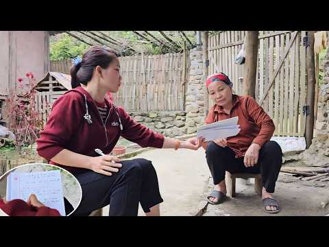 Hang's mother fearing eviction, approached Nhat to request a land transfer agreement.