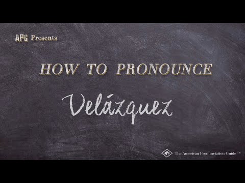 How to Pronounce Velázquez (Real Life Examples!)
