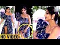 Shilpa Shetty Can T Walk In A Thigh High Slit Dress At Asia Spa Fit Fabulous Awards 2018