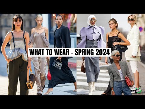 Top 10 Wearable Spring 2024 Fashion Trends