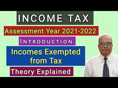 Income Tax I Income Tax Act 1961 I AY 2021 22 I Introduction I Part 1 I Khans Commerce Tutorial I