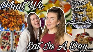 WHAT WE EAT IN A DAY *OVERNIGHT OATS | Episode 2 | Karlee and Ambalee.