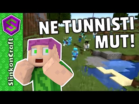 Katsojani Tunnistivat minut! | Minecraft Slinkoncraft #8