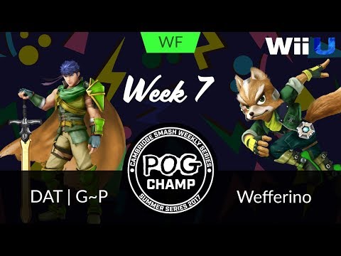 Pog Champ Week 7 - Winners Finals - G-P vs. Wefferino
