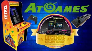 AtGames Legends Pinball Control Deck and Legends Mini Arcade Machine Updates!  New Legends GamePad!