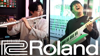 Roland Store Tokyoで最新の電子楽器を体験！