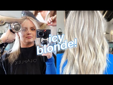 COME TO THE SALON WITH ME! HOW TO: HEALTHY PLATINUM...