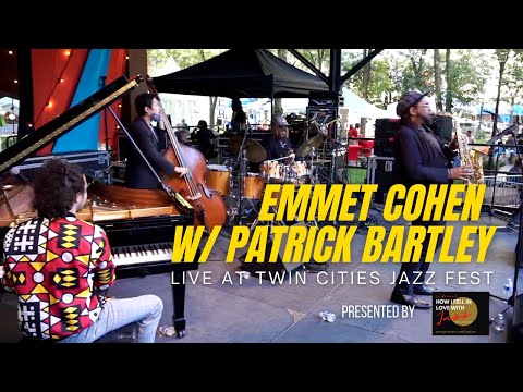 Emmet Cohen w/ Patrick Bartley Live at Twin Cities Jazz Fest