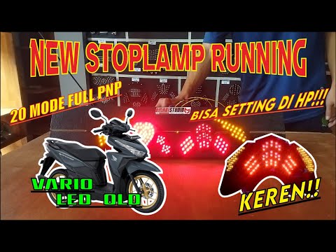 STOPLAMP RUNNING 20 MODE VARIO 125/150 LED OLD