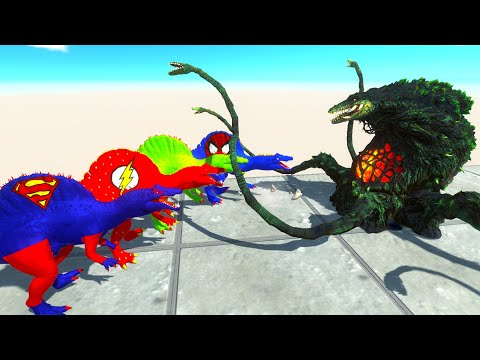 4x SPINOSAURUS MARVEL DEATH RUN AGAINST Biollante Monster - ARBS