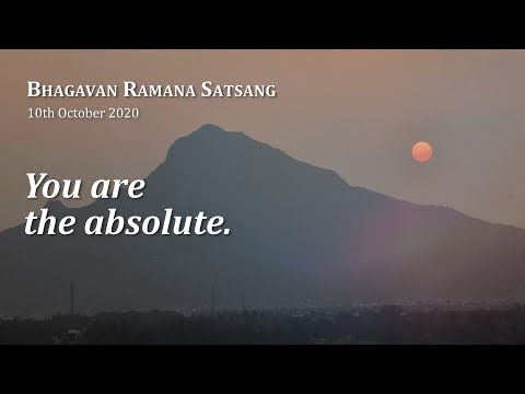 124. Non-duality Satsang - You are the Absolute.