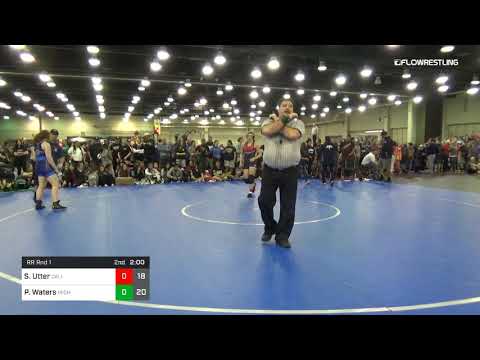 138 Lbs Rr Rnd 1 Samantha Utter California Red Vs Phoenix Waters Michigan Dual