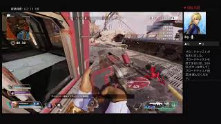 だんまりゲーム野良でダイヤまでいけるのか？[PS4　APEX]わーるずエッジ優先