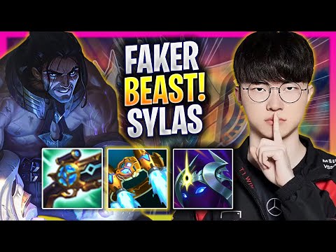 FAKER IS A BEAST WITH SYLAS! - T1 Faker Plays Sylas MID vs Vladimir! | Bootcamp 2024