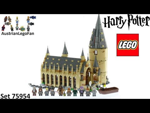 Vidéo LEGO Harry Potter 75954 : La Grande Salle du château de Poudlard