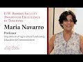 2017 DW Brooks Winner Maria Navarro