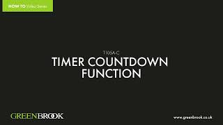 GREENBROOK 7 DAY ELECTRONIC TIMER
